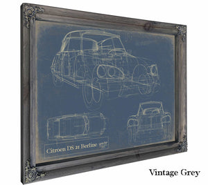 Citroen Ds 21 Berline Fbm Wall Art from Bella Frye.