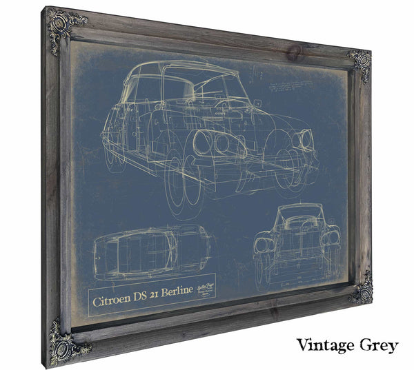 Citroen Ds 21 Berline Fbm Wall Art from Bella Frye.