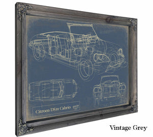 Citroen Ds 21 Cabriolet Fbm Wall Art from Bella Frye.