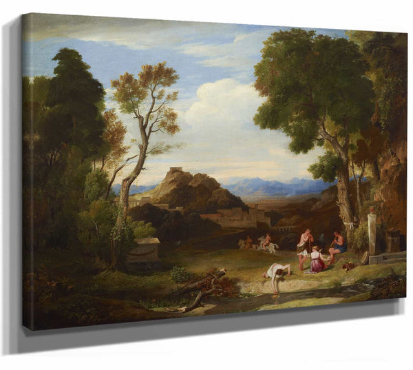 Classical Landscape By Charles Lock Eastlake