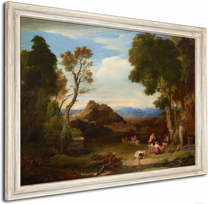 Classical Landscape By Charles Lock Eastlake