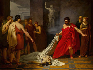 Charles Auguste Van Den Berghe Climax Of Sophocles By Charles Auguste Van Den Berghe