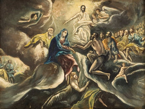 El Greco Count Orgaz Funeral By El Greco