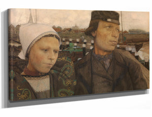 Charles Mertens Couple In Zeeland By Charles Mertens