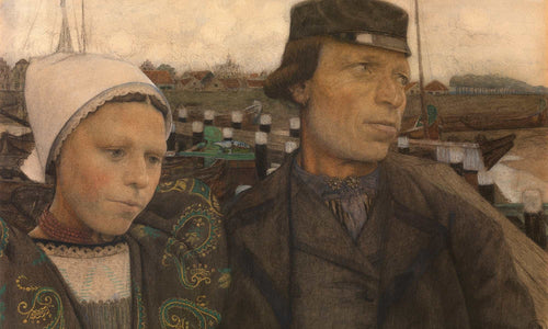 Charles Mertens Couple In Zeeland By Charles Mertens