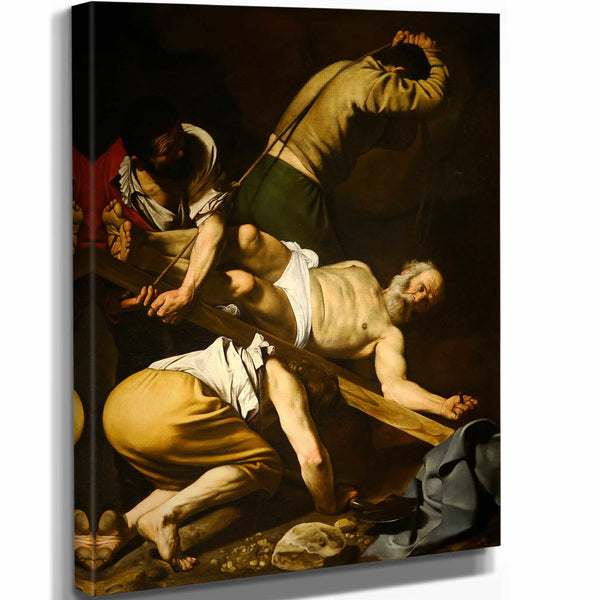 Caravaggio Crucifixion Of St Peter By Caravaggio