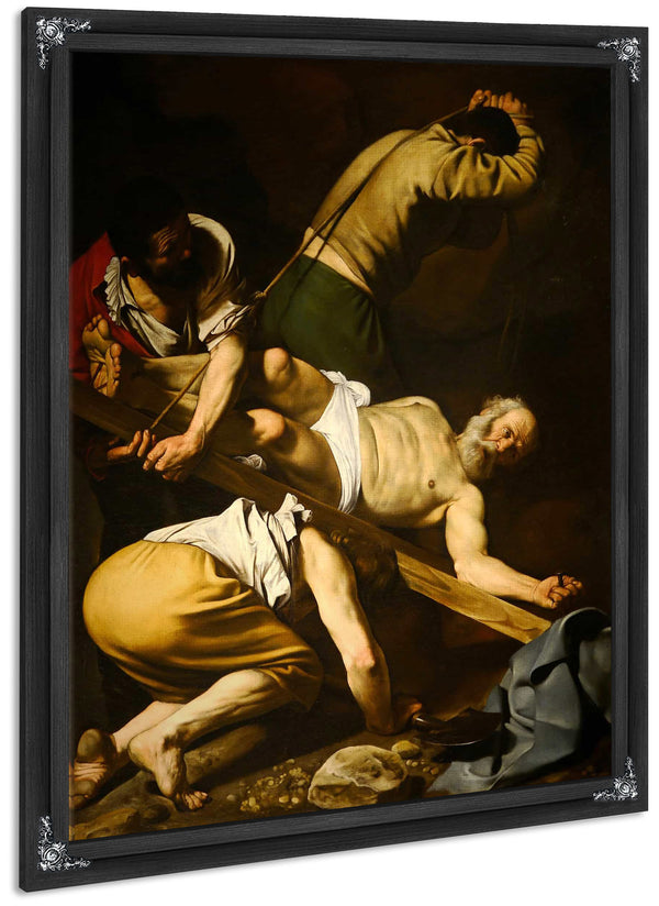 Crucifixion Of St Peter By Caravaggio