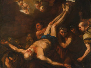 Luca Giordano Crucifixion Of St Peter By Luca Giordano