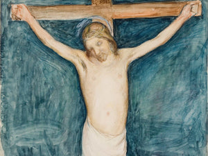 Pekka Halonen Crucifixion By Pekka Halonen