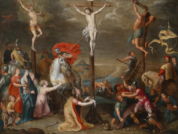 Simon De Vos Crucifixion By Simon De Vos