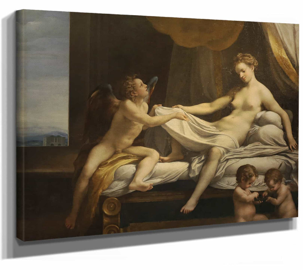 Correggio Danae By Correggio