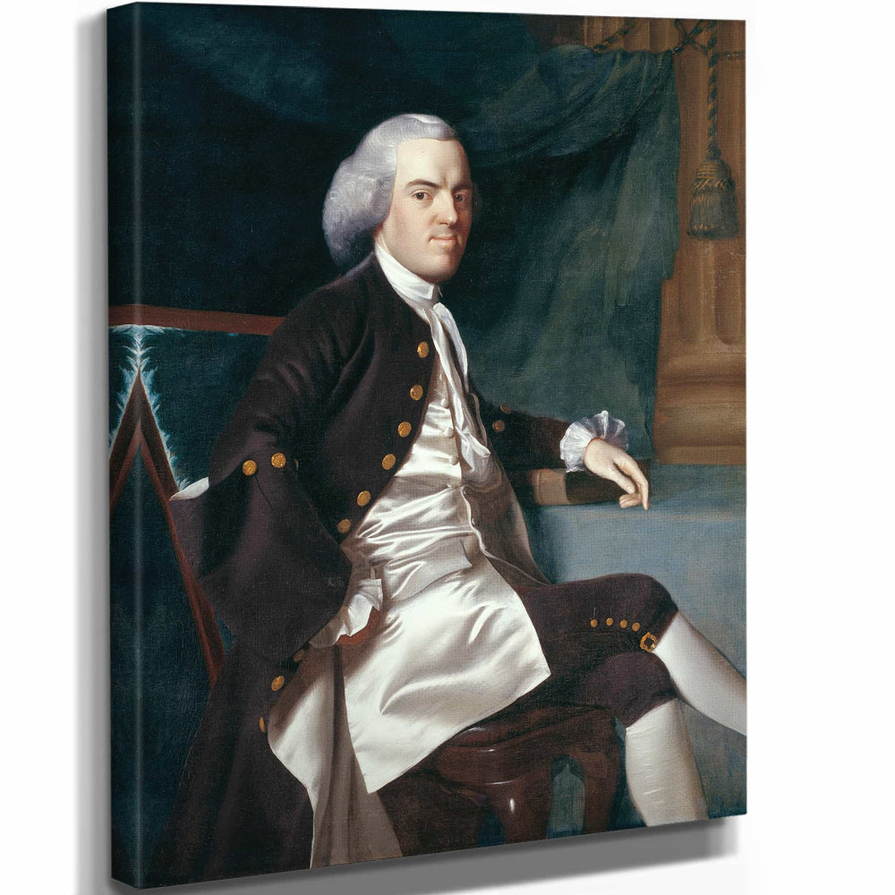 John Singleton Copley 11" x 14" / Stretched Canvas Wrap Daniel Hubbard By John Singleton Copley