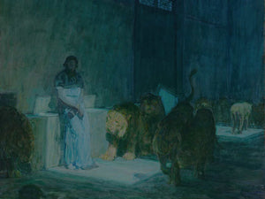 Henry Ossawa Tanner Daniel In The Lions Den By Henry Ossawa Tanner