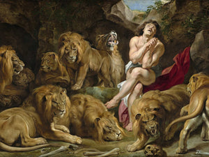 Peter Paul Rubens Daniel In The Lions Den By Peter Paul Rubens