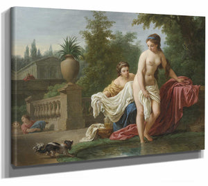 David And Bathsheba By Louis Jean Francois Lagrenee