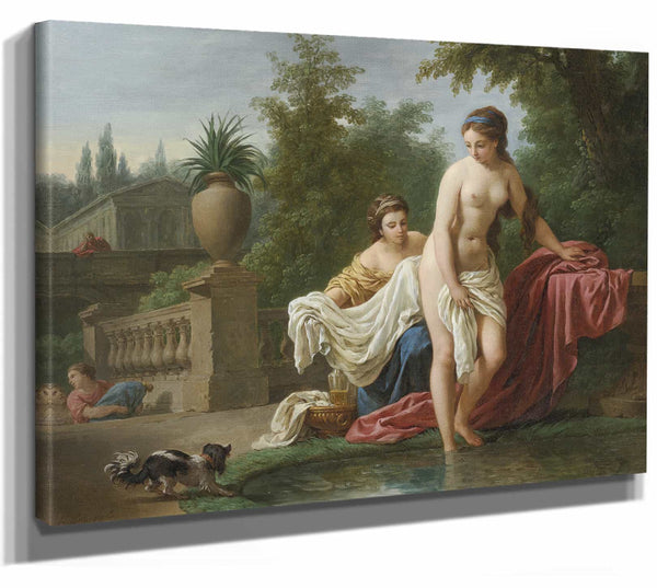 David And Bathsheba By Louis Jean Francois Lagrenee