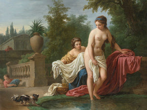 Louis Jean Francois Lagrenee David And Bathsheba By Louis Jean Francois Lagrenee