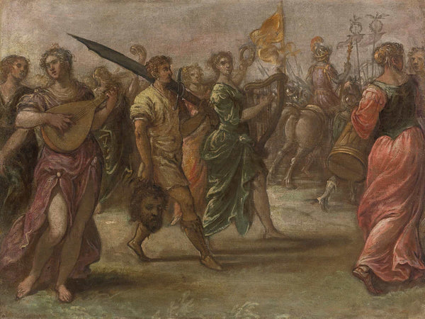 Andrea Del Michieli David And Goliath By Andrea Del Michieli