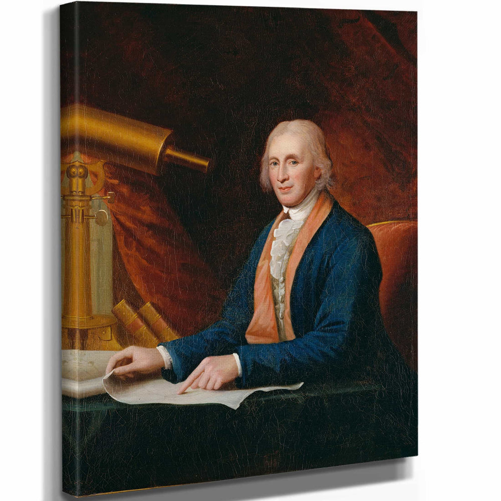 Charles Willson Peale David Rittenhouse By Charles Willson Peale