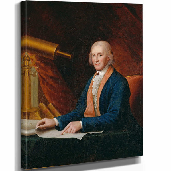 Charles Willson Peale David Rittenhouse By Charles Willson Peale