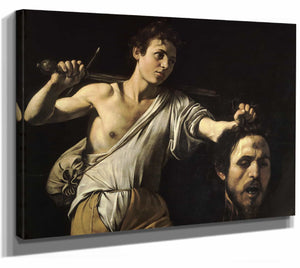 David With The Head Of Goliath By Caravaggio