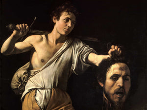 Caravaggio David With The Head Of Goliath By Caravaggio