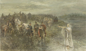 Charles Rochussen De Romeinse Veldheer Drusus En De Germaanse Wichelaar (1890) By Charles Rochussen