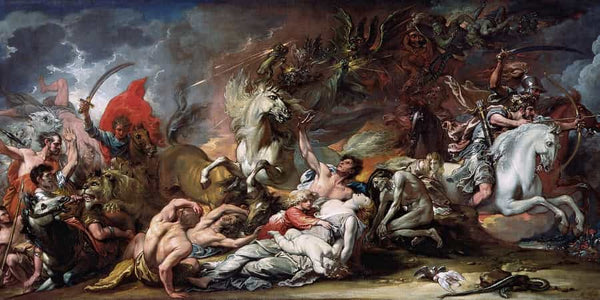 Benjamin West Death On The Pale Horse By Benjamin West