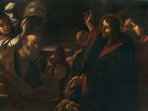 Workshop Of Mattia Preti Delivery Of The Keys To Saint Peter By Workshop Of Mattia Preti