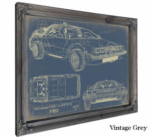 Delorean Dmc 12 Bttf Ii 1981 Wall Art from Bella Frye.