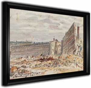 Demolition De La Prison Mazas 23 25 Boulevard Diderot By Frederic Houbron