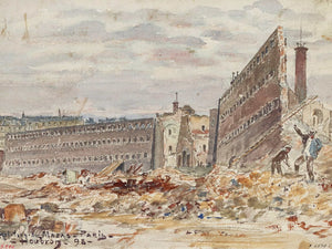 Frederic Houbron Demolition De La Prison Mazas 23 25 Boulevard Diderot By Frederic Houbron