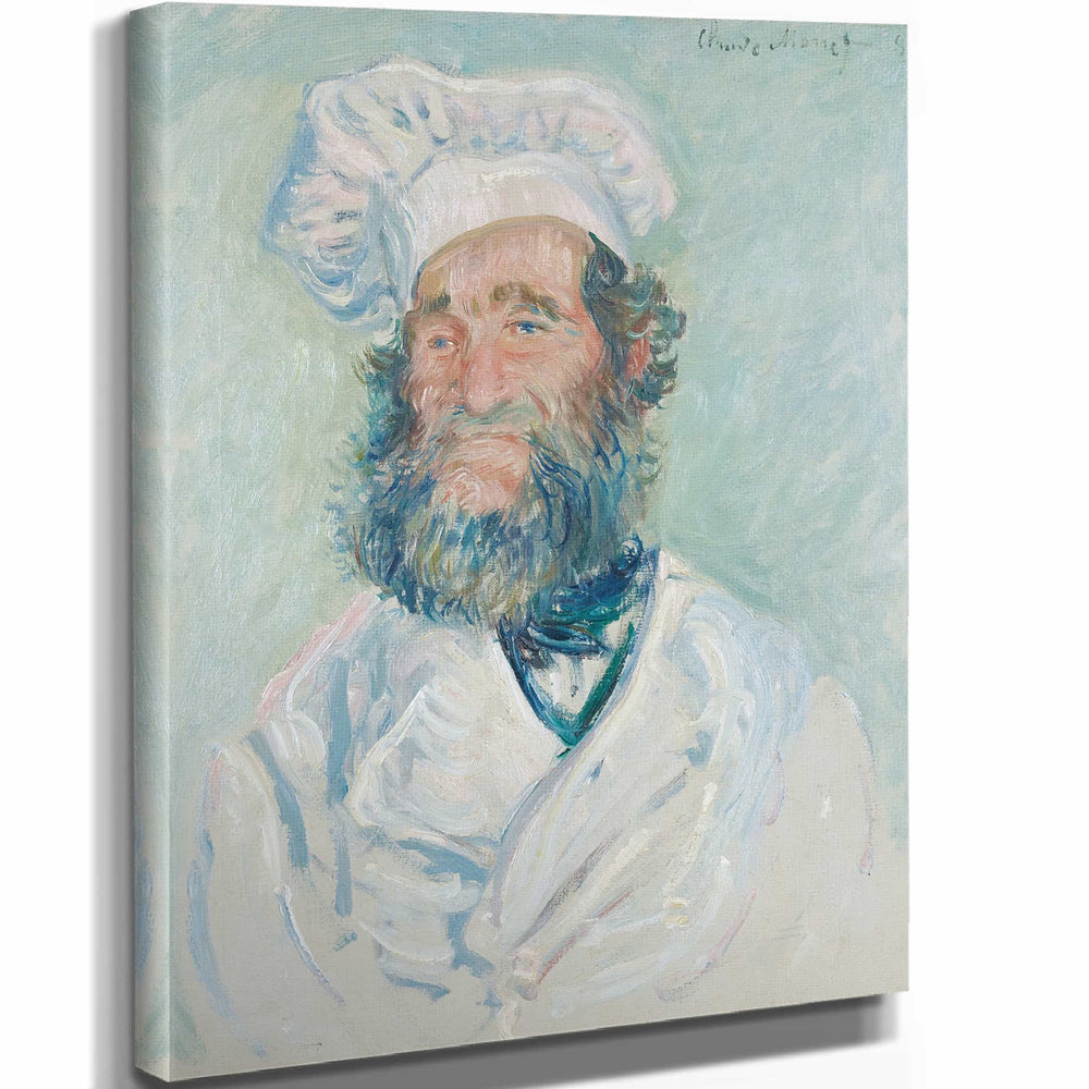 Claude Monet Der Koch Monsieur Paul By Claude Monet