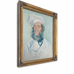 Der Koch Monsieur Paul By Claude Monet