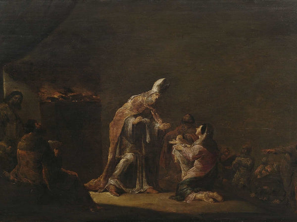 Leonaert Bramer Die Darstellung Im Tempel By Leonaert Bramer