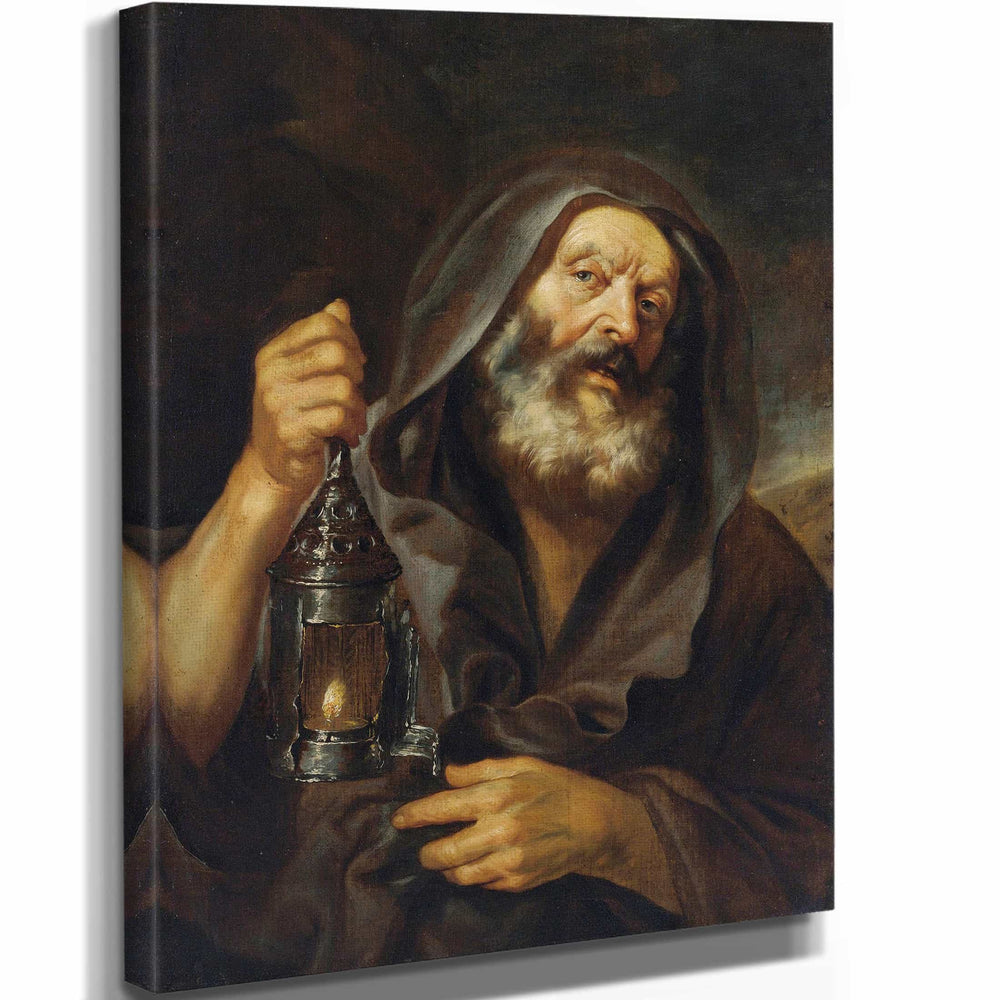 Mattia Preti Diogenes With His Lantern In Search Of An Honest Man By Mattia Preti