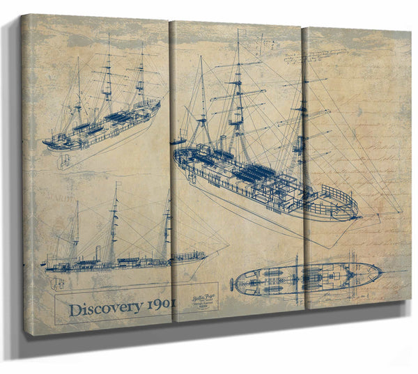 Discovery 1901 Wall Art from Bella Frye.