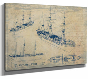 Discovery 1901 Wall Art from Bella Frye.