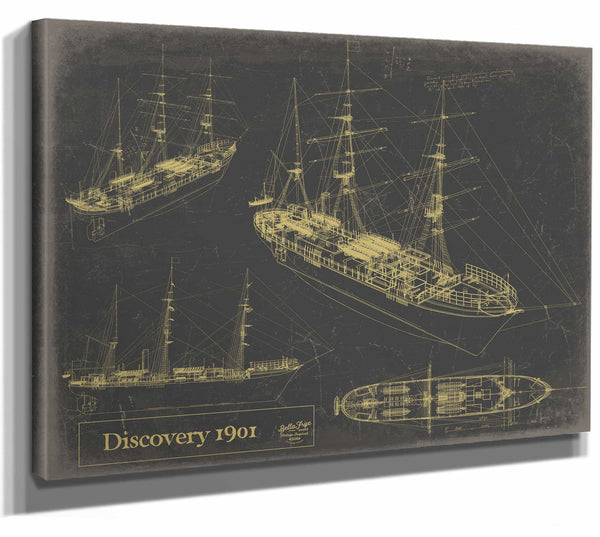 Discovery 1901 Wall Art from Bella Frye.