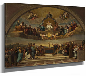 Disputation Over The Most Holy Sacrament By Giuseppe Cades