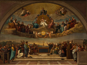 Giuseppe Cades Disputation Over The Most Holy Sacrament By Giuseppe Cades