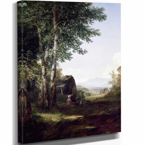 John Frederick Kensett Distant View Of The Mansfield Mountain Vermont By John Frederick Kensett