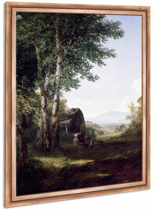 Distant View Of The Mansfield Mountain Vermont By John Frederick Kensett