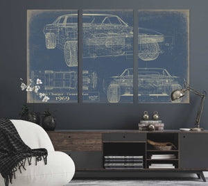 Dodge Charger General Wall Art from Bella Frye.