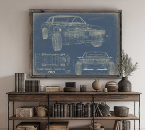 Dodge Charger General Wall Art from Bella Frye.