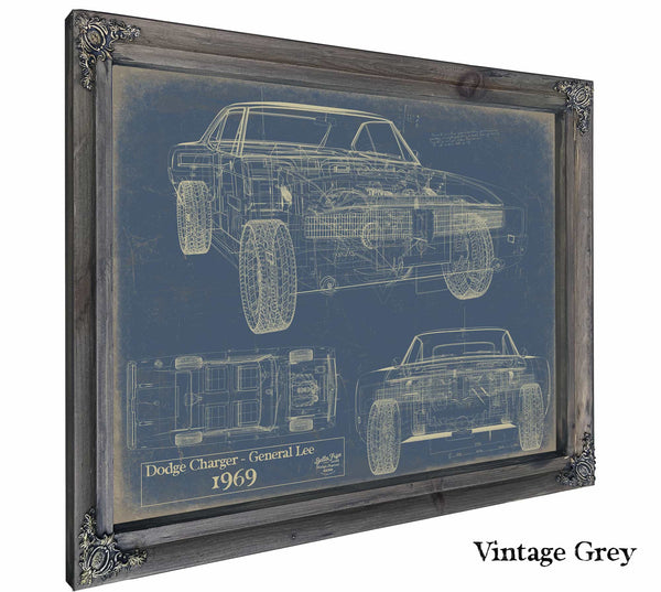 Dodge Charger General Wall Art from Bella Frye.