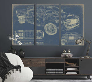 Dodge Ram 1500 Trx Wall Art from Bella Frye.