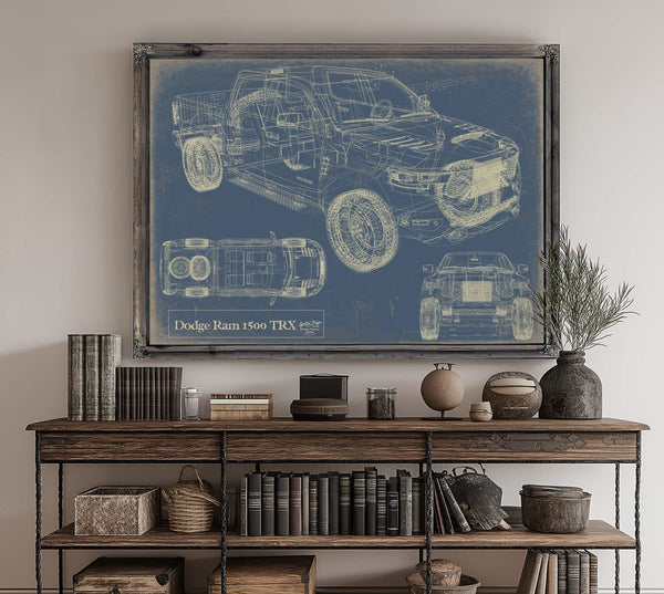 Dodge Ram 1500 Trx Wall Art from Bella Frye.