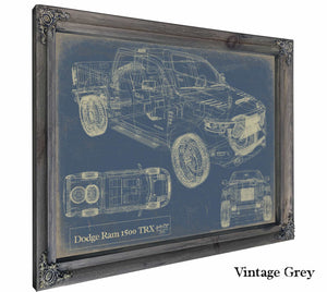 Dodge Ram 1500 Trx Wall Art from Bella Frye.