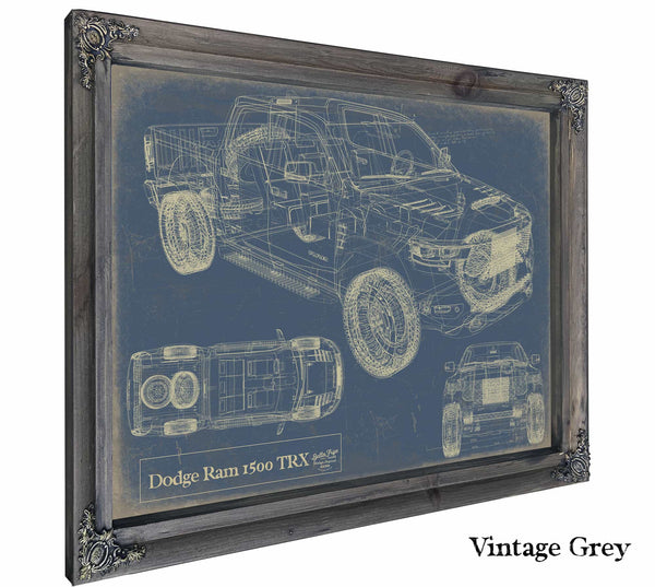 Dodge Ram 1500 Trx Wall Art from Bella Frye.